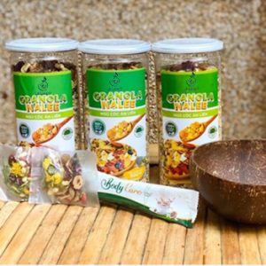 sản phẩm ngũ cốc Granola Nalee thơm ngon tại Leganut